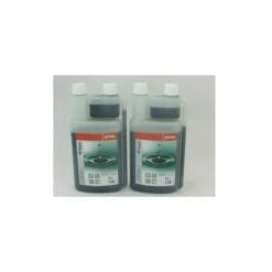 STIHL 07813198054 2 Stück 1000ml HP Super Zweitaktmotoröl Mit Dosierhilfe 0781 319 8054 Stihl