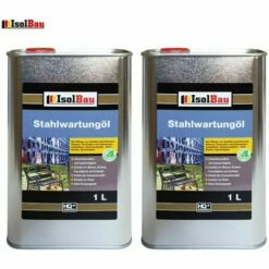 ISOLBAU Korrosionsschutzöl Rostschutzöl 2 L Sprühöl Kriechöl Metallgrund Grundierung