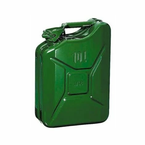 Certeo Kraftstoff | Metallkanister | Olivgrün | 10 L | Benzinkanister 3 Certeo Kraftstoff | Metallkanister | Olivgrün | 10 L | Benzinkanister