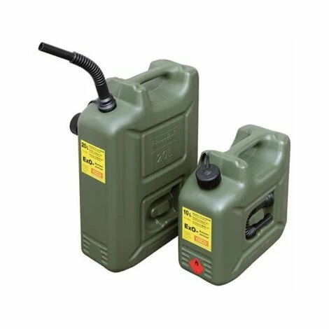 Army Kanister | Grün | 10 L | Certeo Leerkanister Behälter Schraubverschluss -Pflege von Motorwerkzeugen Verkäufe 15571633 1