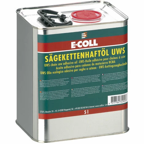 4 Kan E-COLL 4 Kanister E-COLL Sägeketten-Haftöl UWS 5L Kanister (Haftöl) 3 4 Kan E-COLL 4 Kanister E-COLL Sägeketten-Haftöl UWS 5L Kanister (Haftöl)