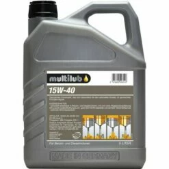 Multilub Motoröl 15W-40 5L 15w 8397 Motoröl 15w-40 0680550351 0680550351 Motoröl 2076805503518 Multilub