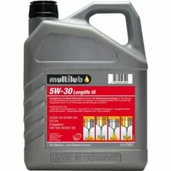 Multilub Motoröl 5W-30 Longlife III 5L Multilub Motoröl Multilub 2076805503594 2076805503594 0680550359 5w-30