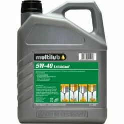 Multilub Motoröl 5W-40LL 5L 8171 Multilub Motoröl 5W-40 LL 0680550524 06805511214159 2076805505246 Multilub