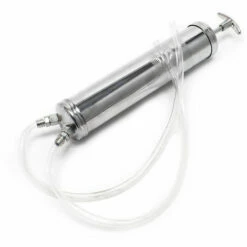 WILTEC Ölabsaugpumpe 500ml Mit 50cm Schlauch Handpumpe Saugpumpe Absaugpumpe Umfüllpumpe