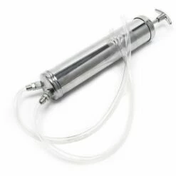 WILTEC Manuelle Öl-Absaugpumpe 1450 Ml Handpumpe Absaugpumpe Ölsauger Ölspritze