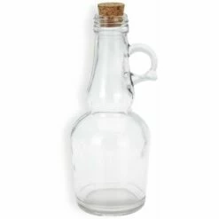 NO NAME Öl- Und Essigkanne 2er Set, 250 Ml, Glasflaschen Mit Korken