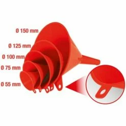 KSTOOLS KS TOOLS Trichter-Satz, 5-tlg Ø55-150mm -Pflege von Motorwerkzeugen Verkäufe 31257733 5