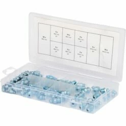 KSTOOLS KS TOOLS Sortiment Schmiernippel, M6-8-10x1,0, 110-tlg