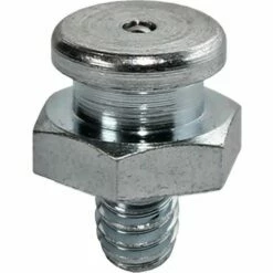 SAMOA-HALLBAUER SAMOA HALLBAUER Flachkopfschmiernippel Standard DIN3404 M8 X 1 Mm Form A SW 17 Mm