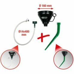KSTOOLS KS TOOLS Universal-Trichter-Satz, 3-tlg -Pflege von Motorwerkzeugen Verkäufe 36319968 4