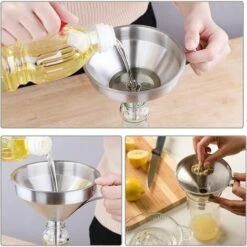 WEIHNACHTSGESCHENK 304 Edelstahl Trichter Küche Konischer Weinablauf Küche Verdickter Edelstahl Öltrichter 8 WEIHNACHTSGESCHENK 304 Edelstahl Trichter Küche Konischer Weinablauf Küche Verdickter Edelstahl Öltrichter -Pflege von Motorwerkzeugen Verkäufe 36580004 2