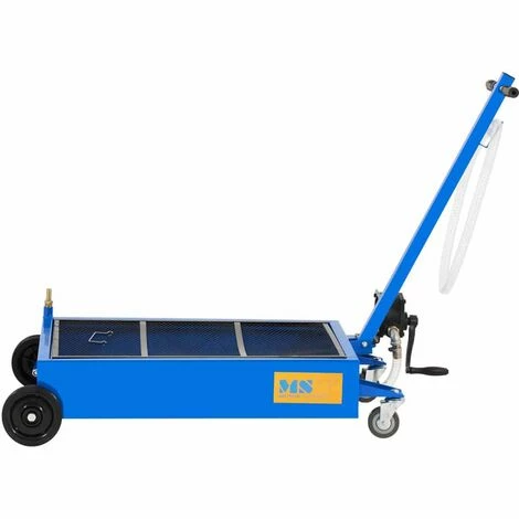 MSW Ölwanne Ölauffangbehälter Ölauffangwanne Werkstatt Aus Stahl 55 L Handpumpe 6 MSW Ölwanne Ölauffangbehälter Ölauffangwanne Werkstatt Aus Stahl 55 L Handpumpe – Bild 4