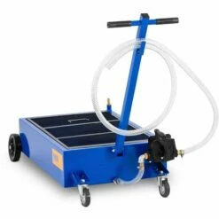 MSW Ölwanne Ölauffangbehälter Ölauffangwanne Werkstatt Aus Stahl 75 L Handpumpe