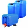 PLASTEO 3x 25 Liter Getränke- Wasserkanister Mit 1 Hahn Und 3 Schraubdeckel (DIN 61) | Lebensmittelecht | BPA Frei | Tragbar | Indoor Und Outdoor | Hergestellt In Deutschland | Blau -Pflege von Motorwerkzeugen Verkäufe 43588982 1
