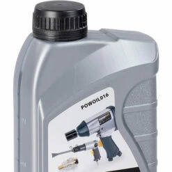 VARO (6,89 € /Liter) Powerplus Pneumatiköl Öl 1 L Pneumatikflüssigkeit Werkzeugöl Druckluftwerkzeuge -Pflege von Motorwerkzeugen Verkäufe 44000517 3