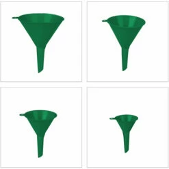 Relaxdays Trichter Set, 5 Größen, Flexibler Schlauch, Entnehmbares Sieb, Auto Öltrichter, Universell, Kunststoff, Grün 9 Relaxdays Trichter Set, 5 Größen, Flexibler Schlauch, Entnehmbares Sieb, Auto Öltrichter, Universell, Kunststoff, Grün -Pflege von Motorwerkzeugen Verkäufe 44115154 3