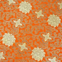 IMPEX SAS G269-0,6 YARD (0,5 M) ? STOFF BROKAT WOVEN FEINER STICKEREI ? PATCHWORK STOFF QUILTEN STOFF HANDWERK