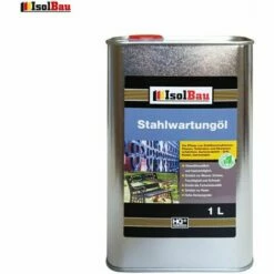 ISOLBAU Korrosionsschutzöl Rostschutzöl 1 L Sprühöl Kriechöl Metallgrund Grundierung