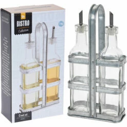 EXCELLENT HOUSEWARE Öl- Und Essigkännchen-Set 50cl