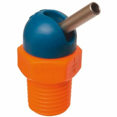 FORMAT LOC-LINE Hochdruckdüse CD Für Kühlmittelschlauch 1/4" 70bar Ø2,2x31,8mm Blau-orange 3 FORMAT LOC-LINE Hochdruckdüse CD Für Kühlmittelschlauch 1/4" 70bar Ø2,2x31,8mm Blau-orange