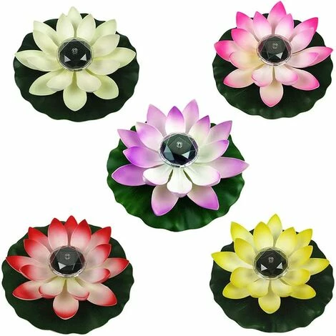 MIYA Luces Sumergibles LED Luces De Bañera De Hidromasaje Luces De Estanque De Loto Luces Solares LED De Loto Artificial Piscina Decoración Del Paisaje Luces De Flores Impermeables 28 Cm Púrpura 6 MIYA Luces Sumergibles LED Luces De Bañera De Hidromasaje Luces De Estanque De Loto Luces Solares LED De Loto Artificial Piscina Decoración Del Paisaje Luces De Flores Impermeables 28 Cm Púrpura – Bild 4