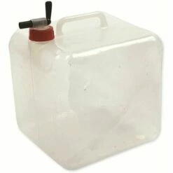 IWH Wasserkanister, Faltbar, 10 Liter, Mit Hahn