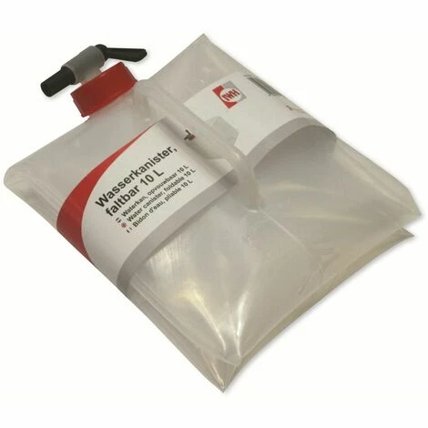 IWH Wasserkanister, Faltbar, 10 Liter, Mit Hahn 4 IWH Wasserkanister, Faltbar, 10 Liter, Mit Hahn – Bild 2