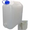 HOSSI'S WHOLESALE 1 X 15 L Kanister Mit Deckel, Zapfhahn Und Ausgießer, Natur Trinkwasser -Pflege von Motorwerkzeugen Verkäufe 62867390 1