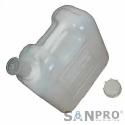SANPRO - Kunststoffkanister Mit Ausgießer, Natur, 20 L