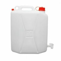 WOLFPACK Bidon Garrafa Plastico Alimentario 20 Litros Con Grifo