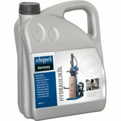 Scheppach Hydrauliköl 5L Für Unsere Holzspalter +Geräte Mit Hydraulikkomponenten