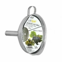 LIFESTYLE Embudo Con Filtro Inoxidable 12 Cm.2509