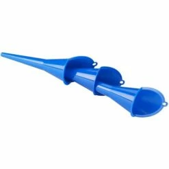 ILOVEMILAN 3er-Pack Ovale Öltrichter Für Den Automobilbereich, Großer Kunststofftrichter Für Gas, Schmiermittel Und Flüssigkeiten, Küchentrichter Zum Befüllen Von Flaschen, Gläsern Und Behältern – Blau -Pflege von Motorwerkzeugen Verkäufe 68754045 5